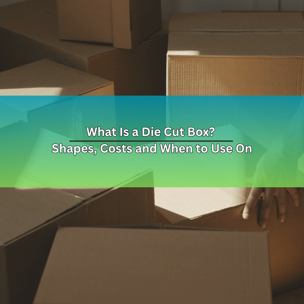 What Is a Die Cut Box Shapes, Costs and When to Use On
