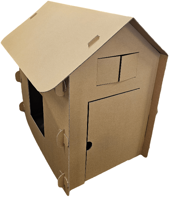 Cardboard Barn Large