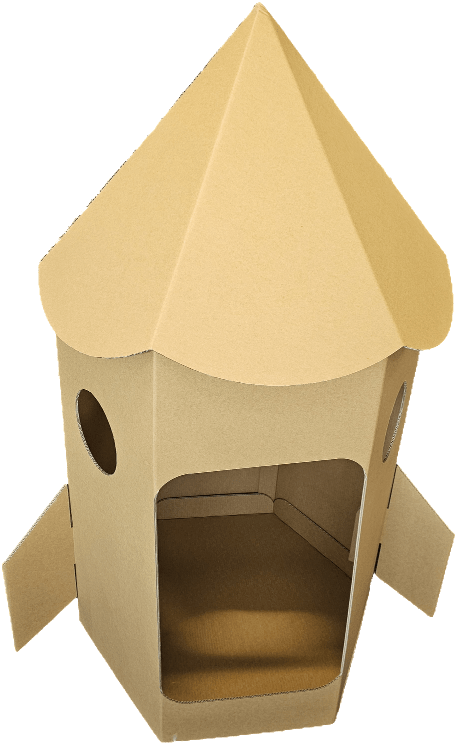 Cardboard Rocket