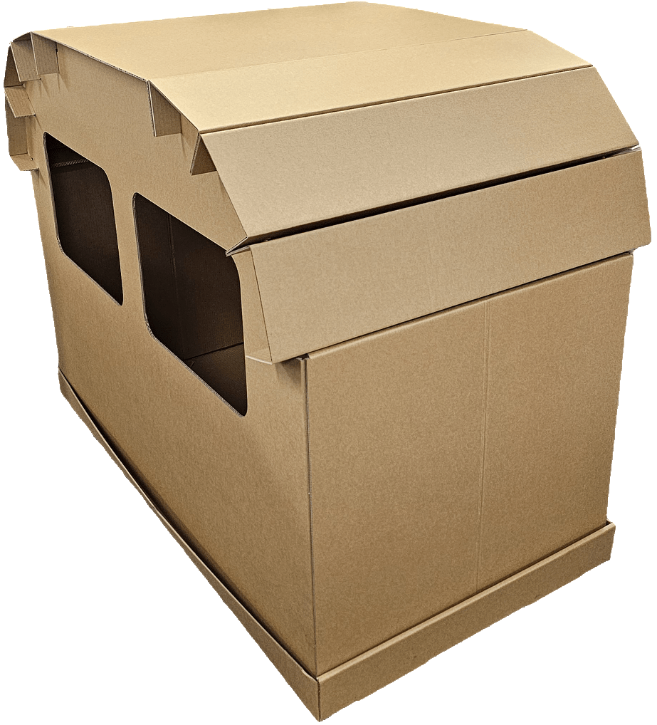 CARDBOARD FOOD VAN