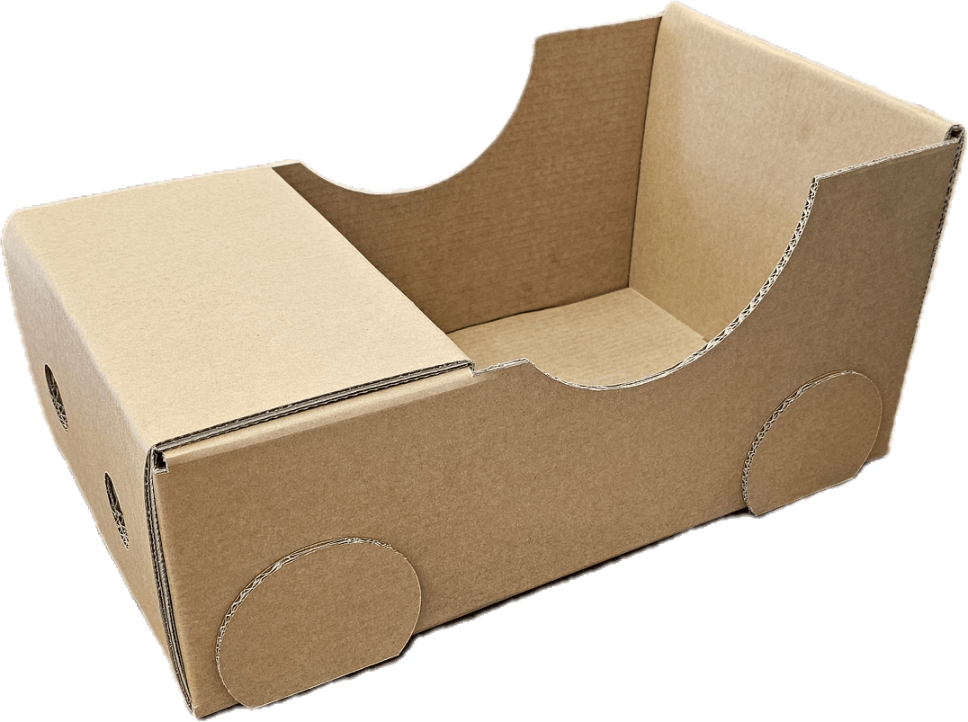 Cardboard Drive-in Car