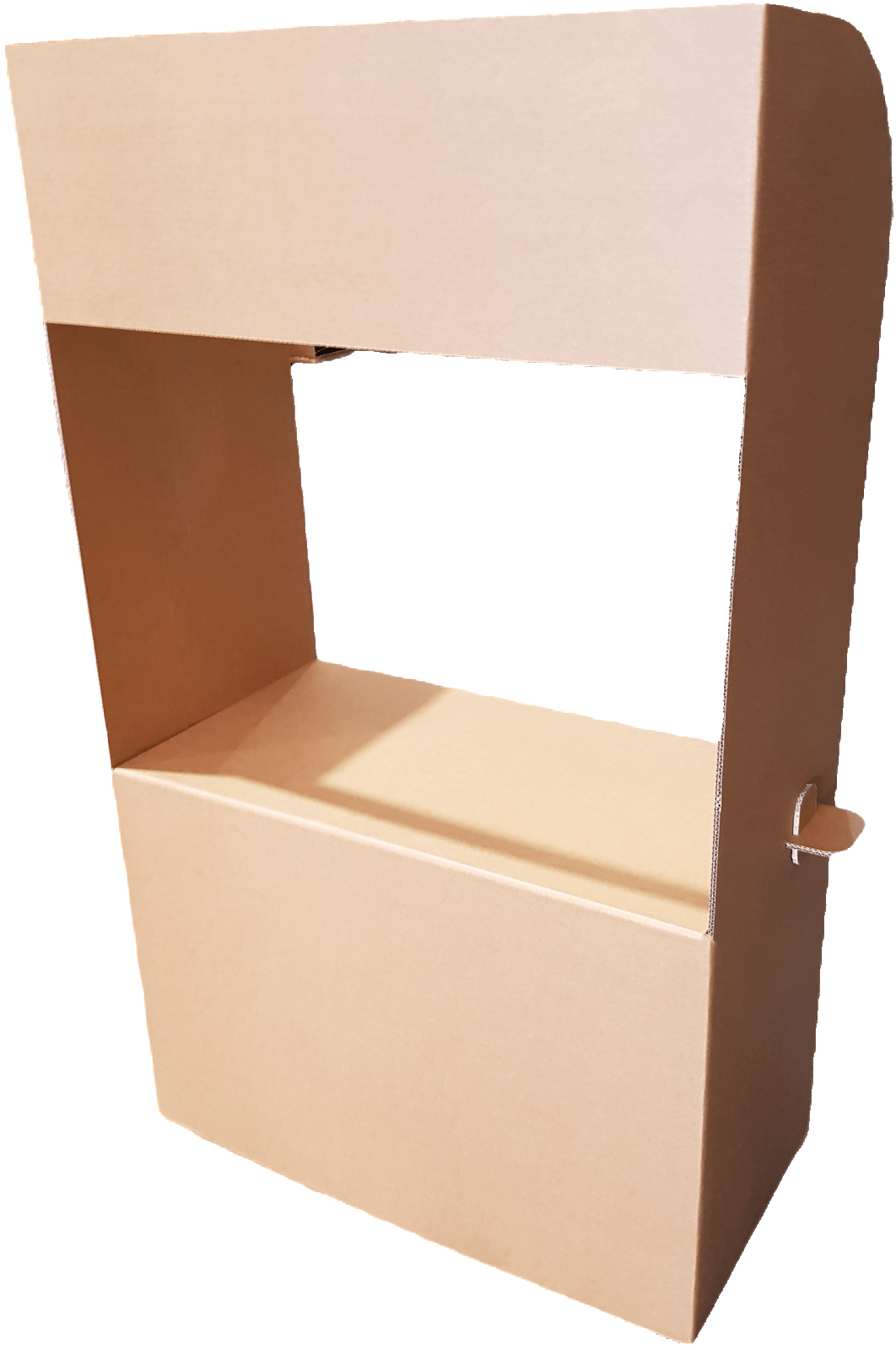 Cardboard Pop-up Stall