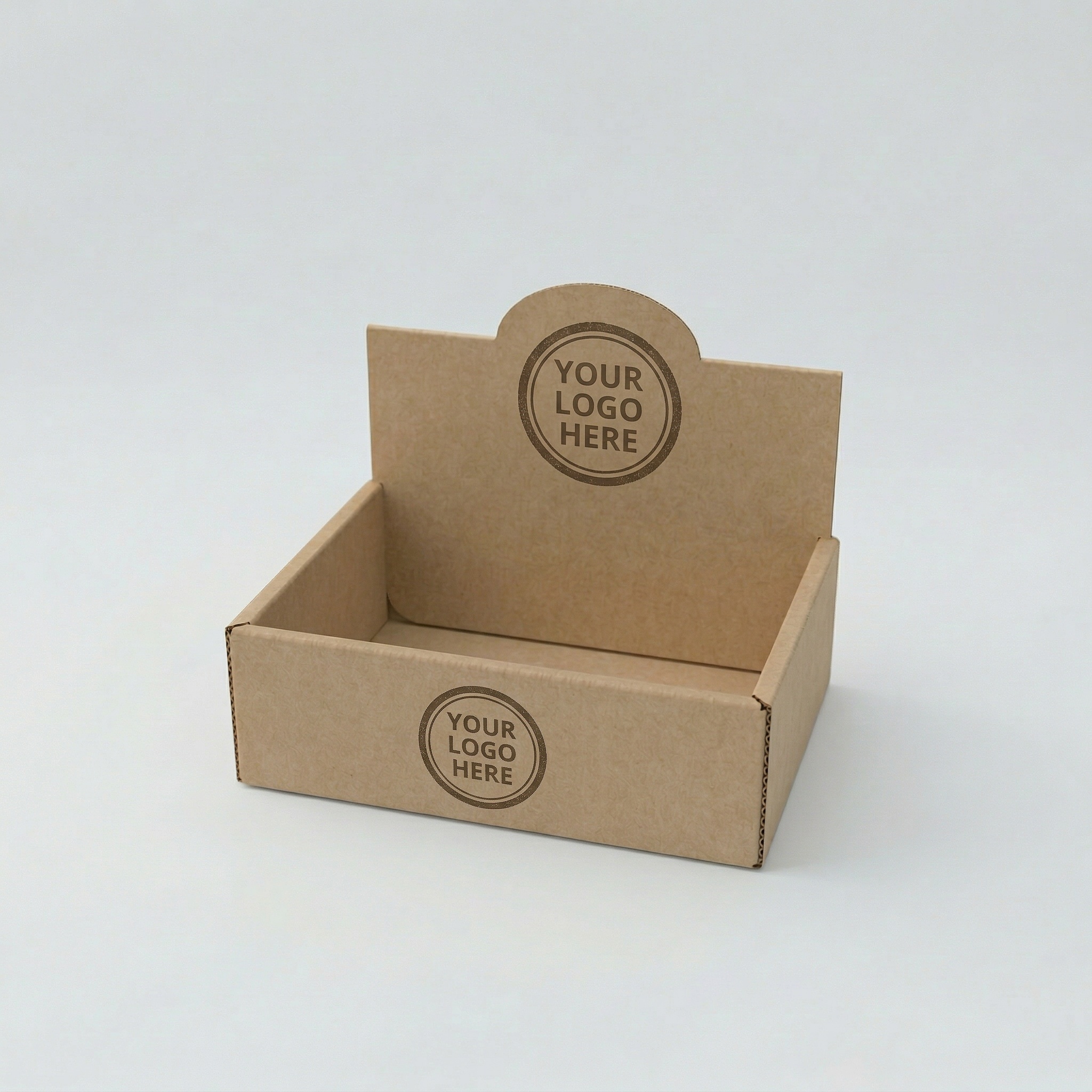 200 x 100mm Brown Mailer Display Box | 2mm Kraft Brown | 200L x 100W x 70H (mm)