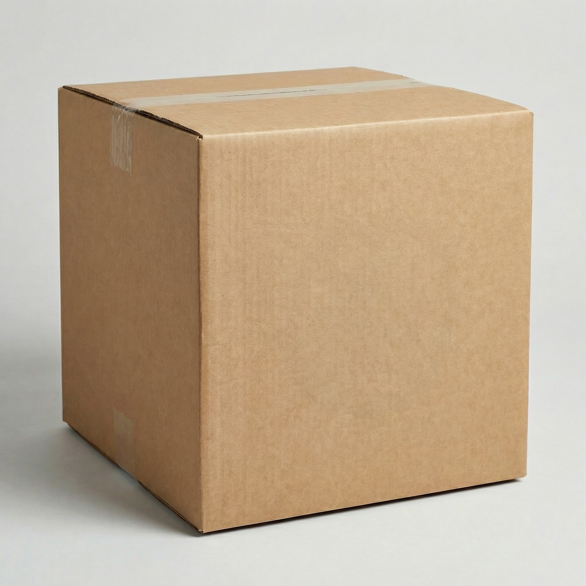 500mm Cube Heavy Duty Cardboard Box | 7mm Kraft Brown | 500L x 500W x 500H (mm)