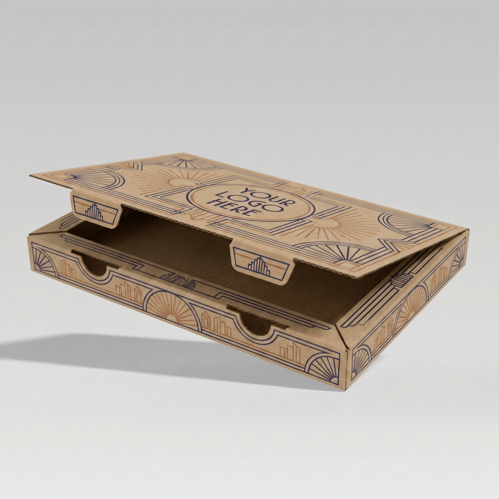 A5 Art Folder Box | 3mm Kraft Brown | 215L x 155W x 35H (mm)