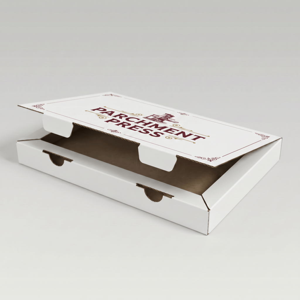 Art Folder Letter Box | 3mm White | 280L x 220W x 35H (mm)