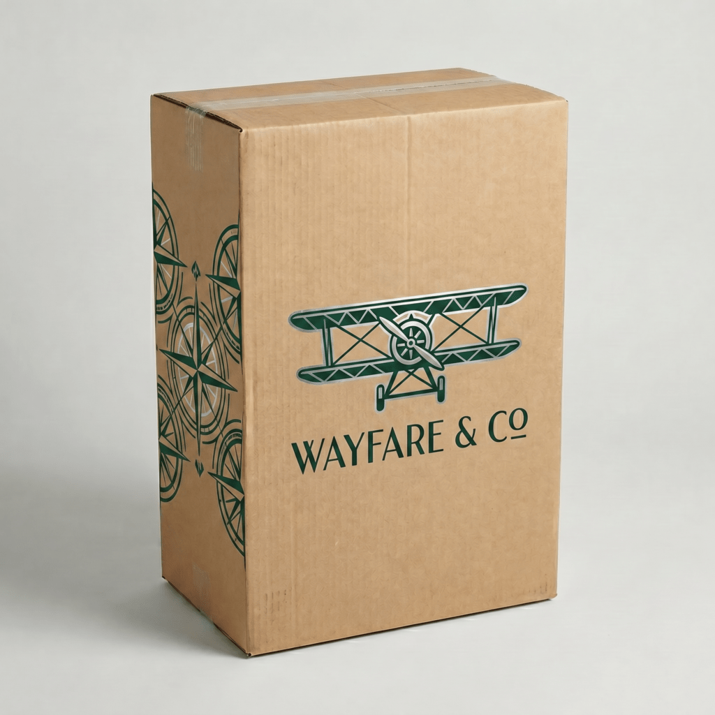 Medium Heavy Duty Suitcase Box | 5mm Kraft Brown | 520L x 320W x 750H (mm)