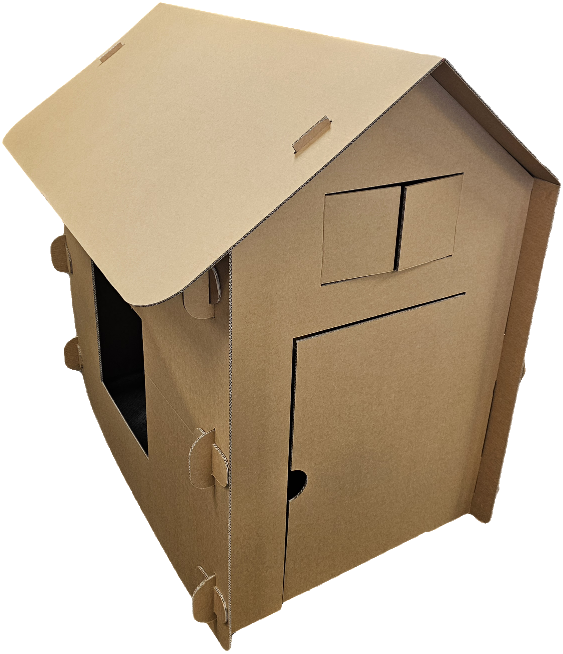 Cardboard Barn Large