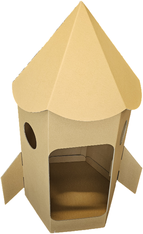 Cardboard Rocket