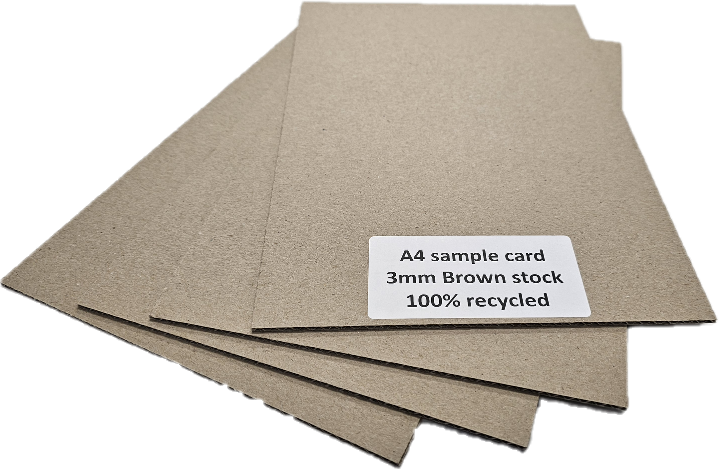 2mm Recycled Brown (B2) Cardboard Sheet: 1575 x 2175mm