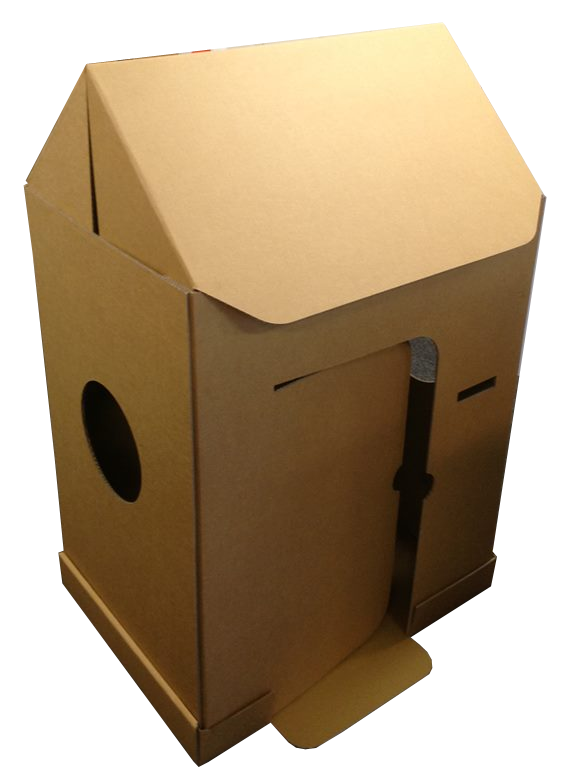Cardboard Cubby House Small