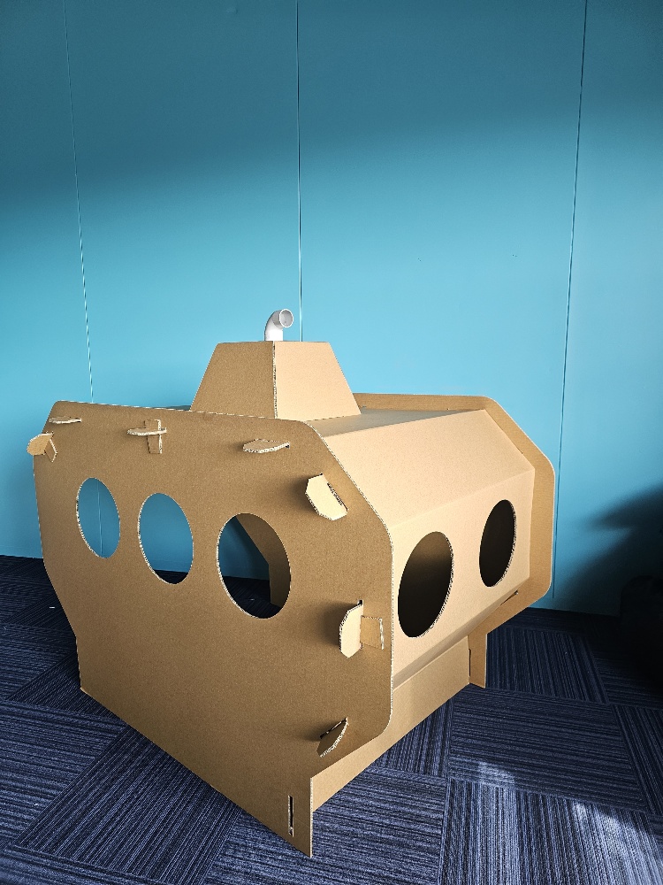 Cardboard Submarine