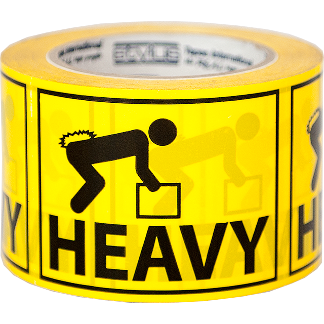 "Heavy" Printed Labels 100x75mm