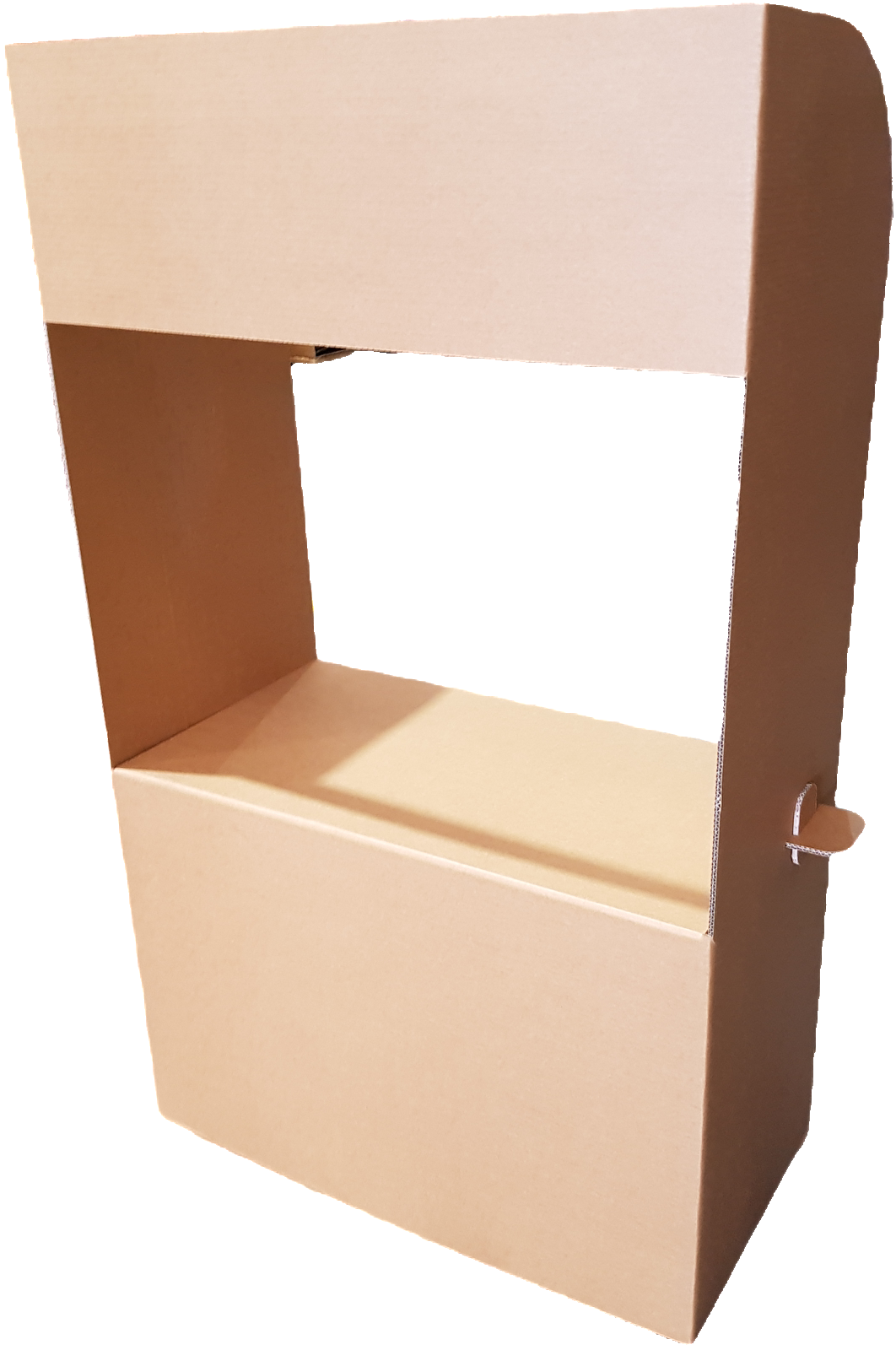 Cardboard Pop-up Stall