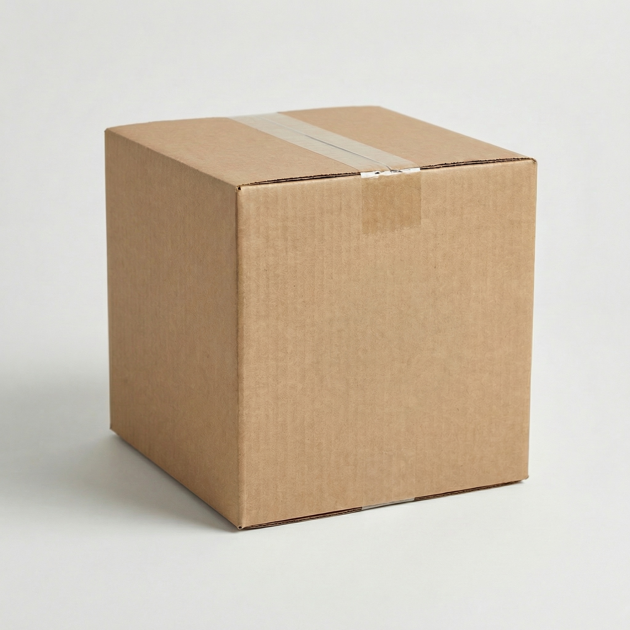 Square Cardboard Box (150mm Cube) | 3mm Kraft Brown | 150L x 150W x 150H (mm)