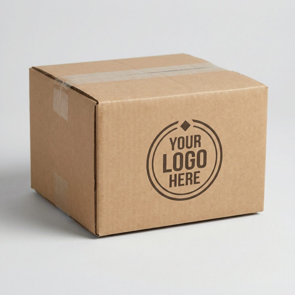Square Cardboard Box (150mm Short) | 3mm Kraft Brown | 150L x 150W x 100H (mm)