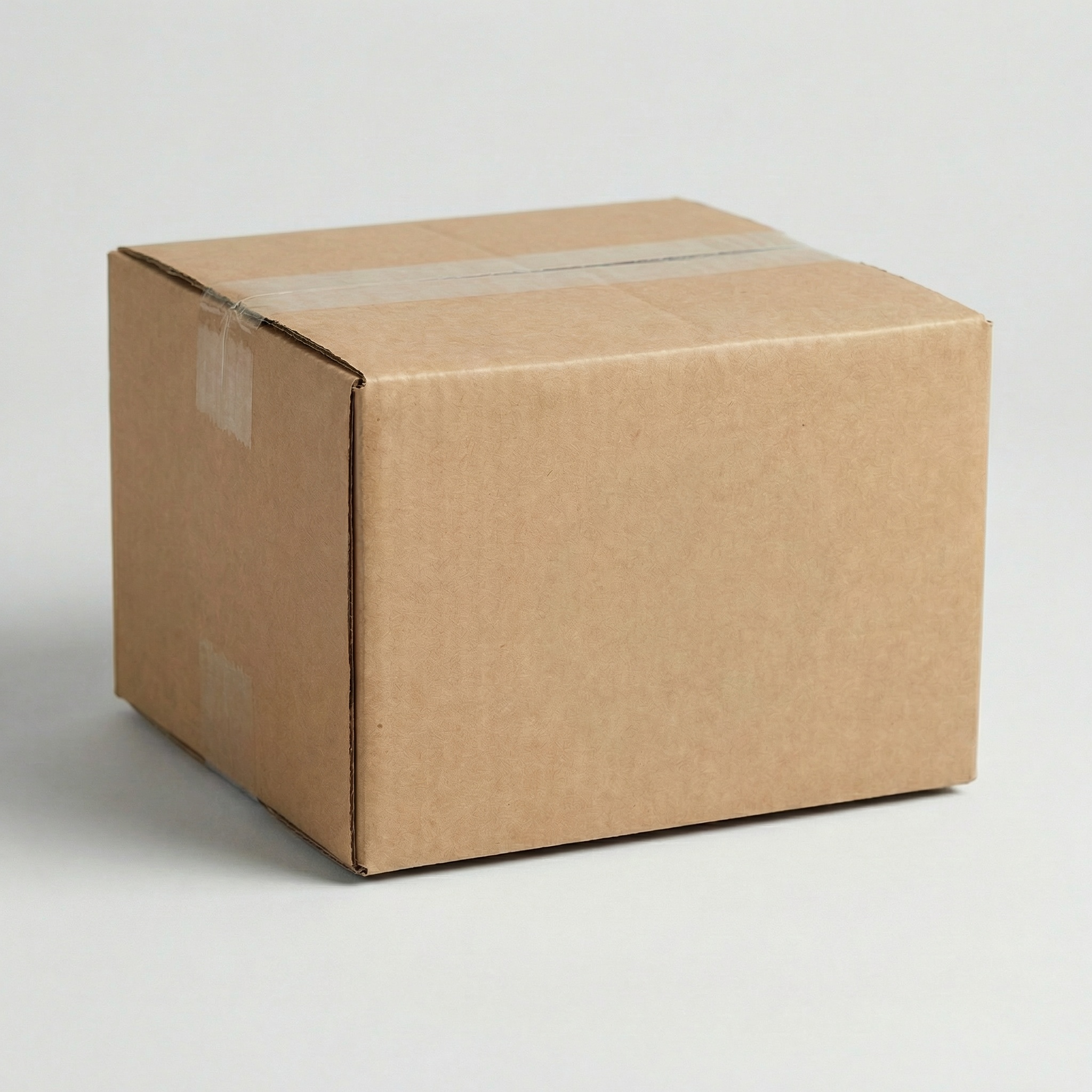 Square Cardboard Box (150mm Short) | 3mm Kraft Brown | 150L x 150W x 100H (mm)