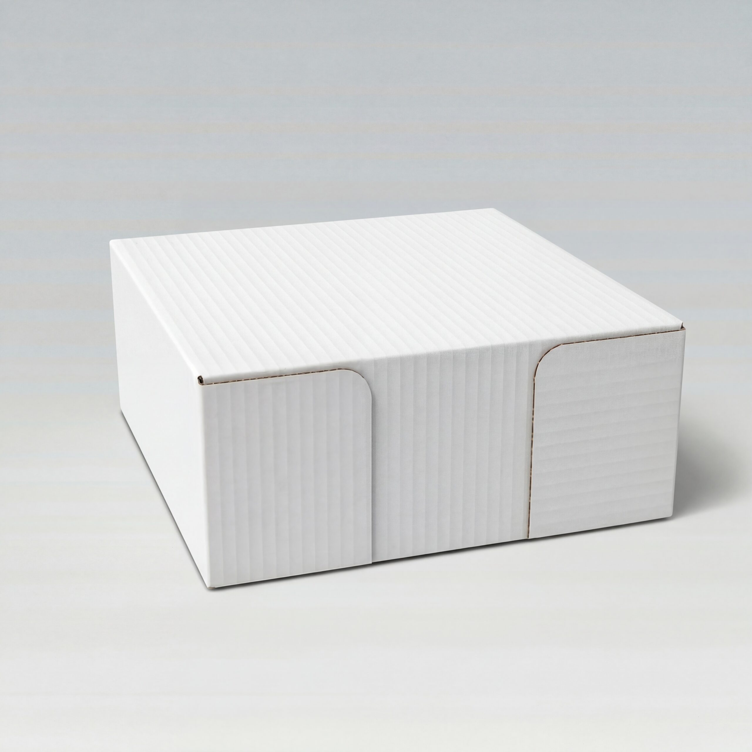 12 Inch Cake Box | 3mm White | 306L x 306W x 153H (mm)