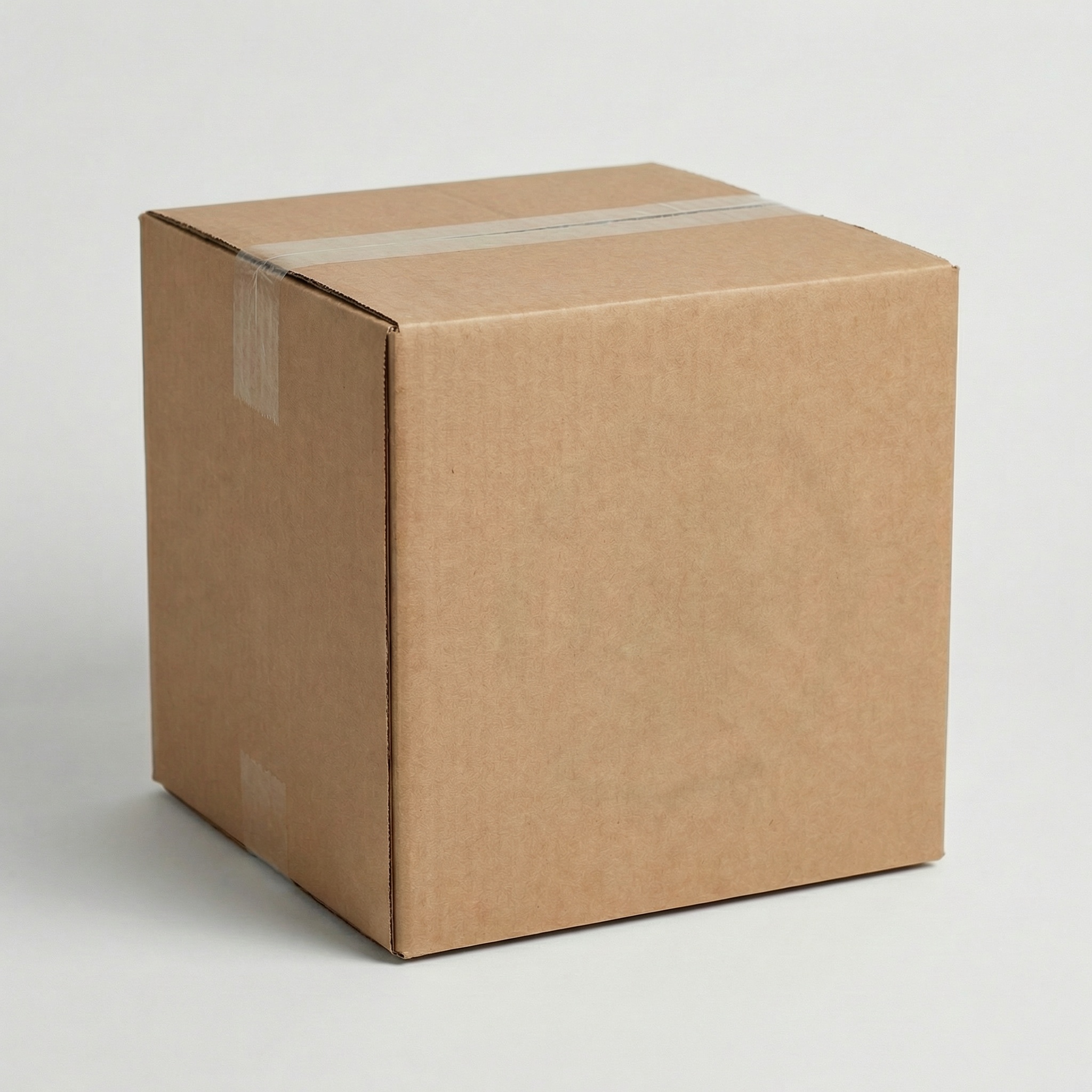 250mm Cube Cardboard Box | 3mm Kraft Brown | 250L x 250W x 250H (mm)