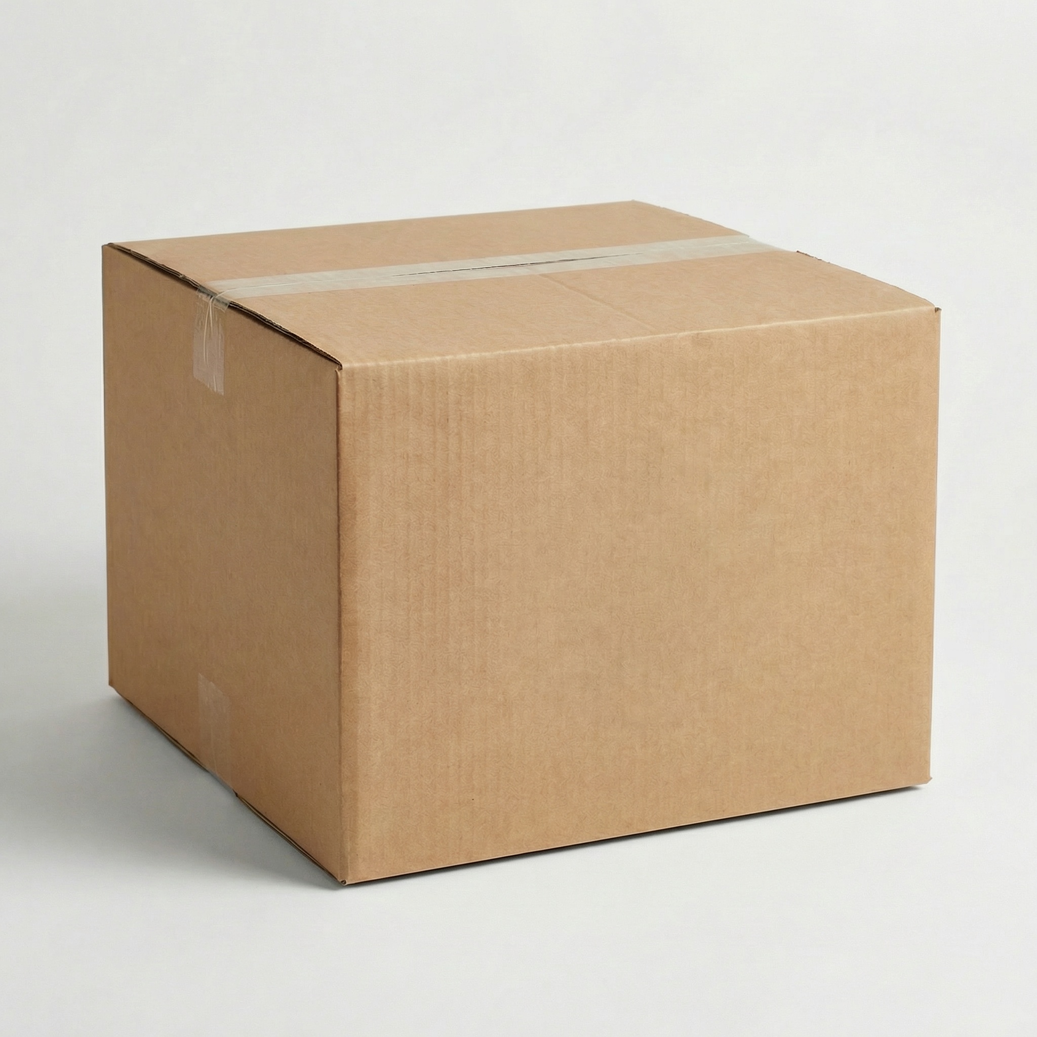 400mm Square Cardboard Box | 4mm Kraft Brown | 400L x 400W x 200H (mm)