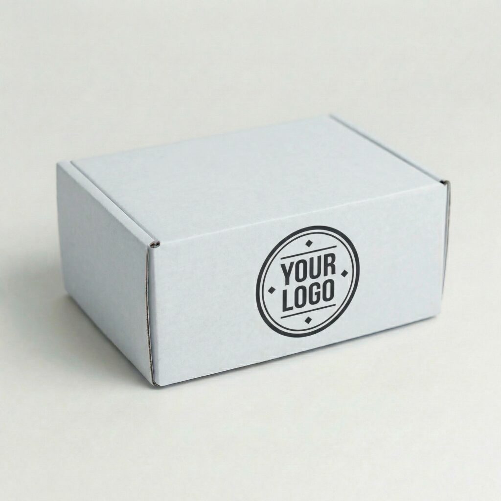 A5 Self-Locking Mailing Box | 2mm White | 225L x 155W x 100H (mm) — printed