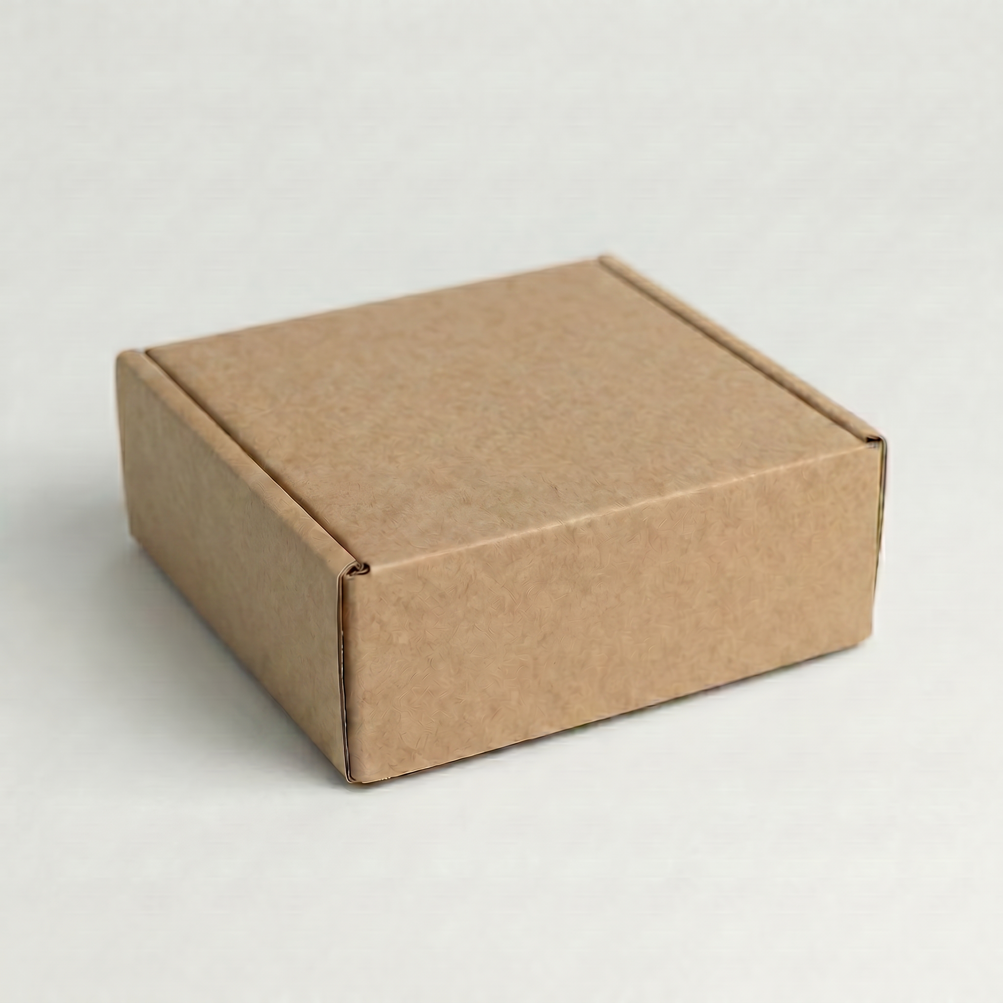 Self-Locking Mailing Box | 2mm Recycled Brown | 150L x 150W x 60H (mm)
