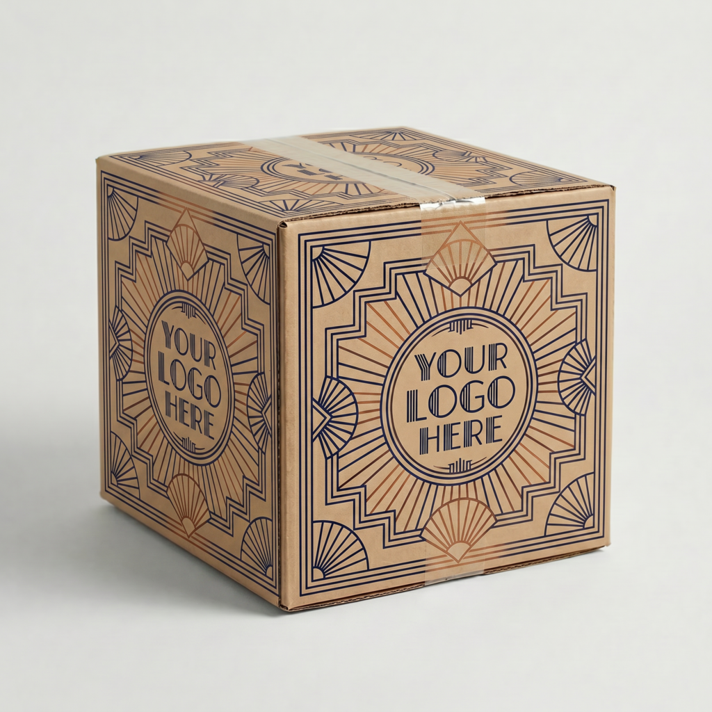 300mm Cube Cardboard Box | 3mm Kraft Brown | 300L x 300W x 300H (mm)