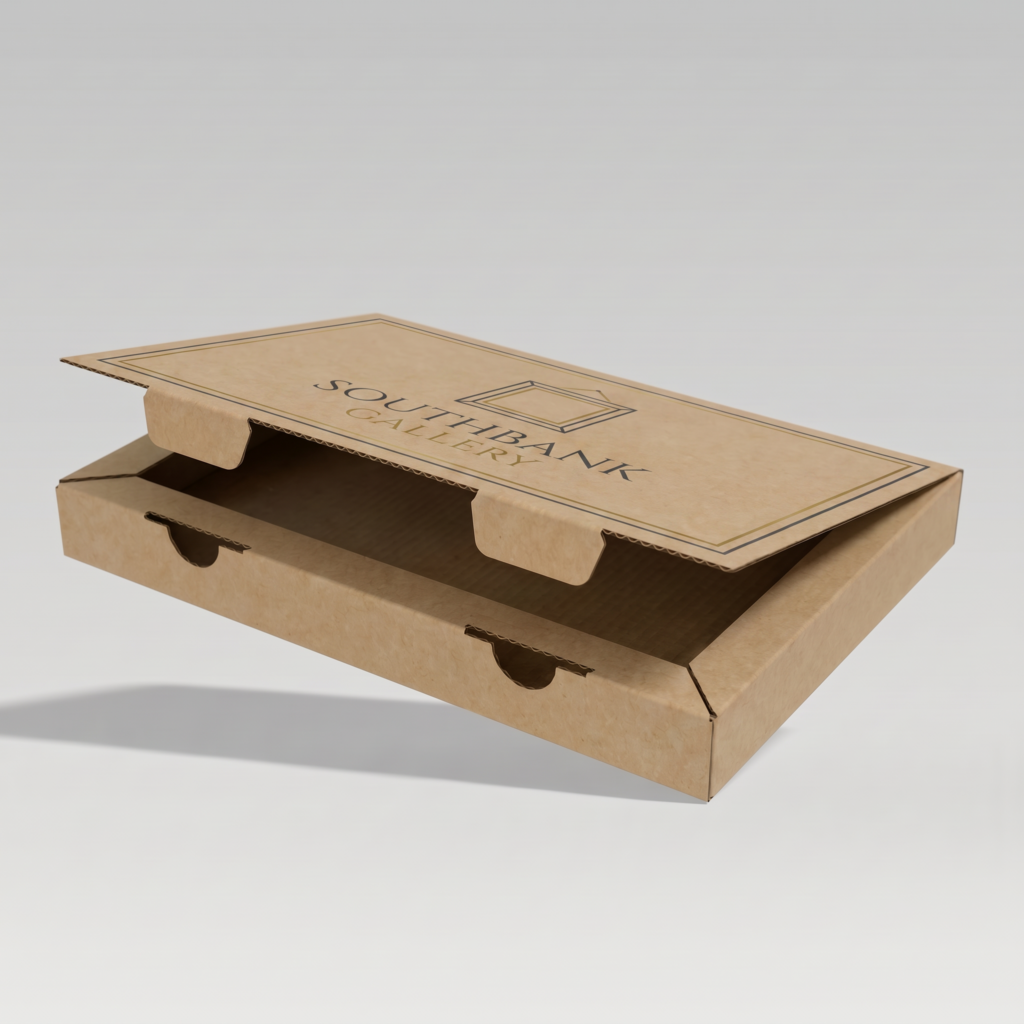 A3 Art Folder Box | 3mm Kraft Brown | 425L x 305W x 35H (mm)