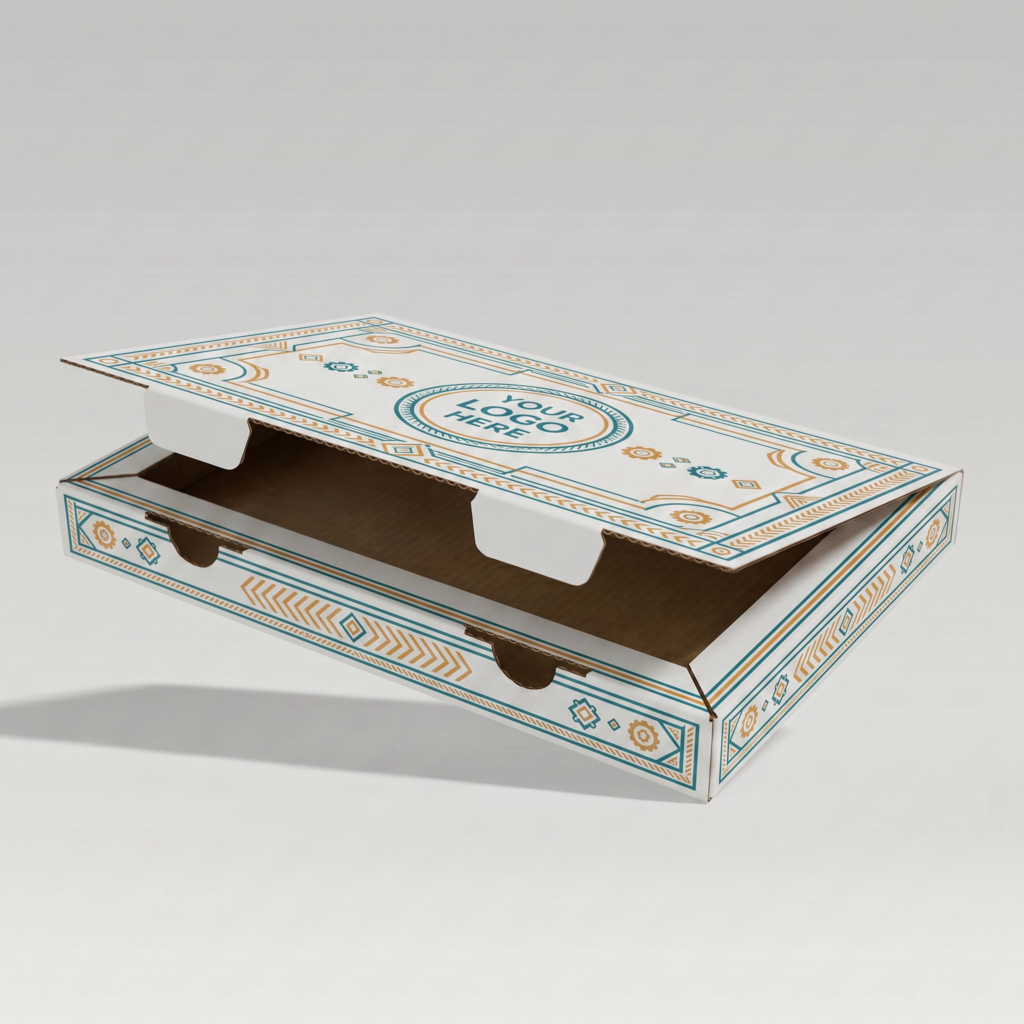 A4 Art Folder Box | 3mm White | 305L x 215W x 35H (mm)