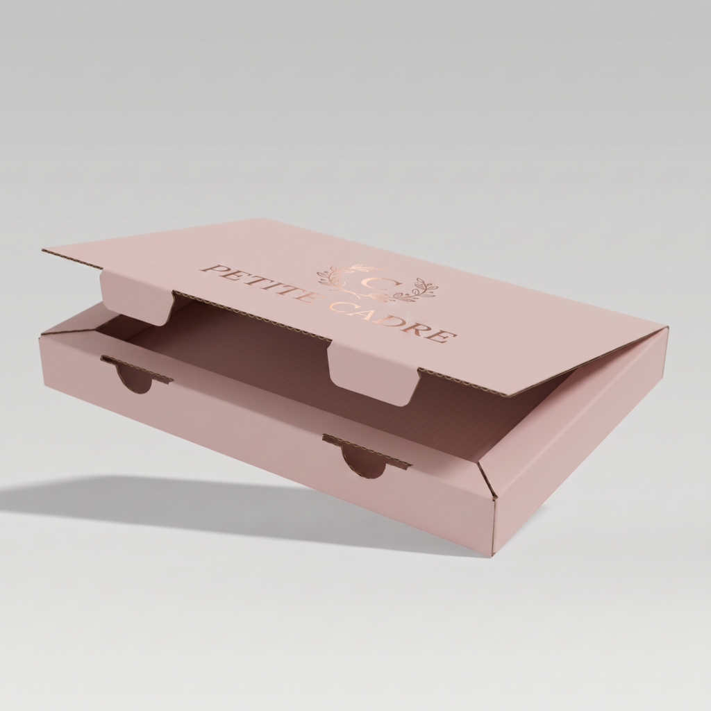 A5 Art Folder Box | 3mm Kraft Brown | 215L x 155W x 35H (mm)