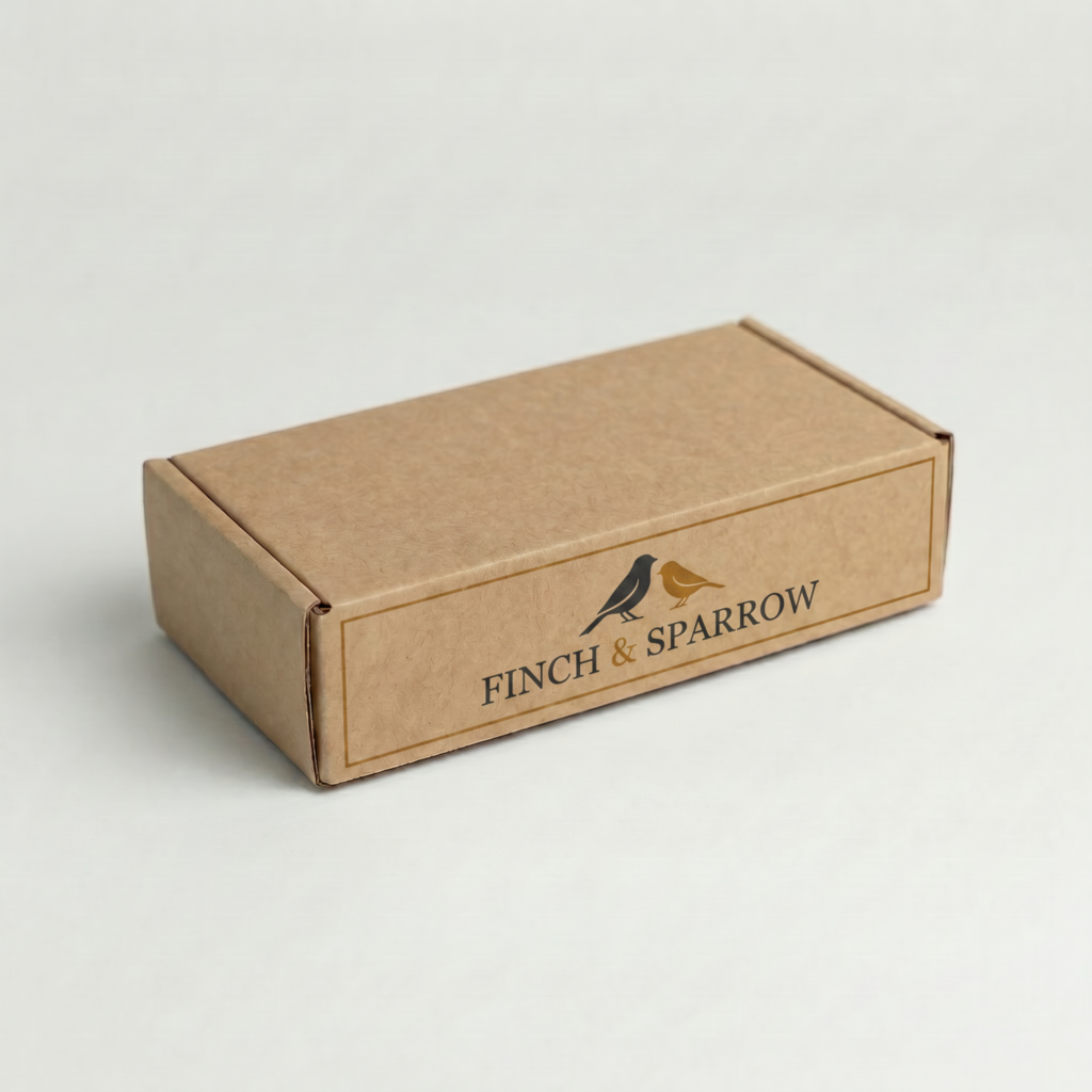 Self-Locking Mailing Box | 2mm Recycled Brown | 200L x 90W x 45H (mm)