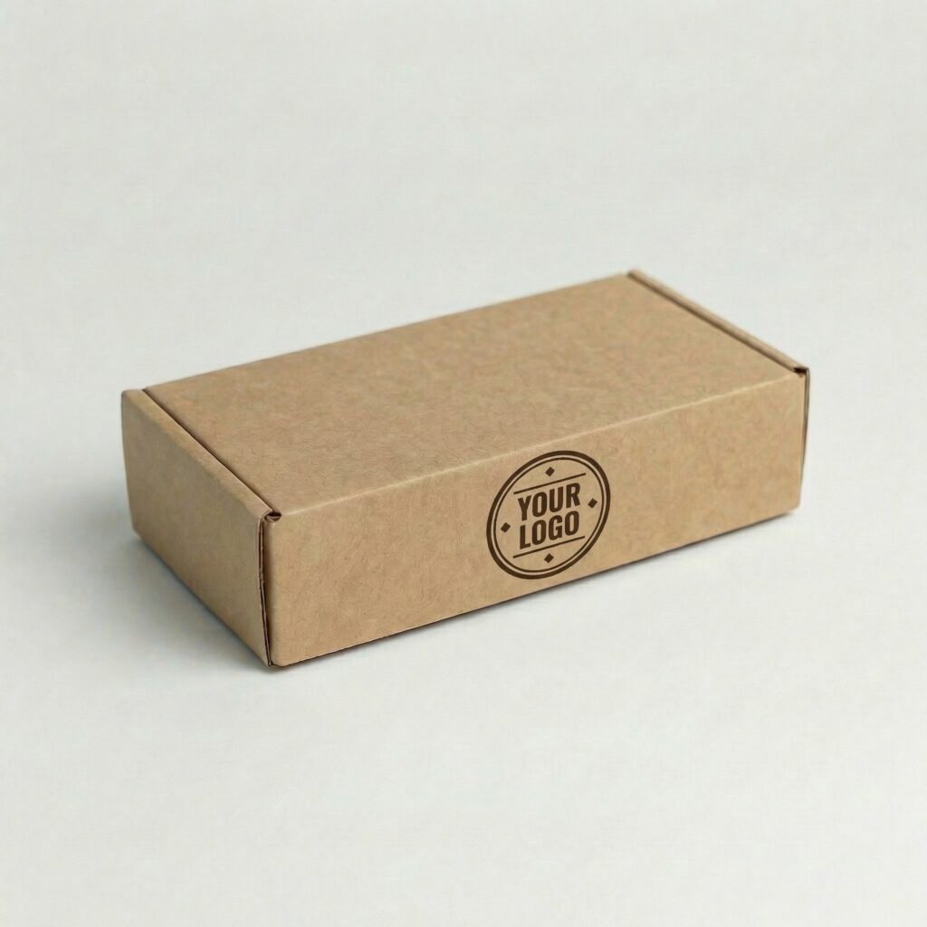 Self-Locking Mailing Box | 2mm Recycled Brown | 200L x 90W x 45H (mm)