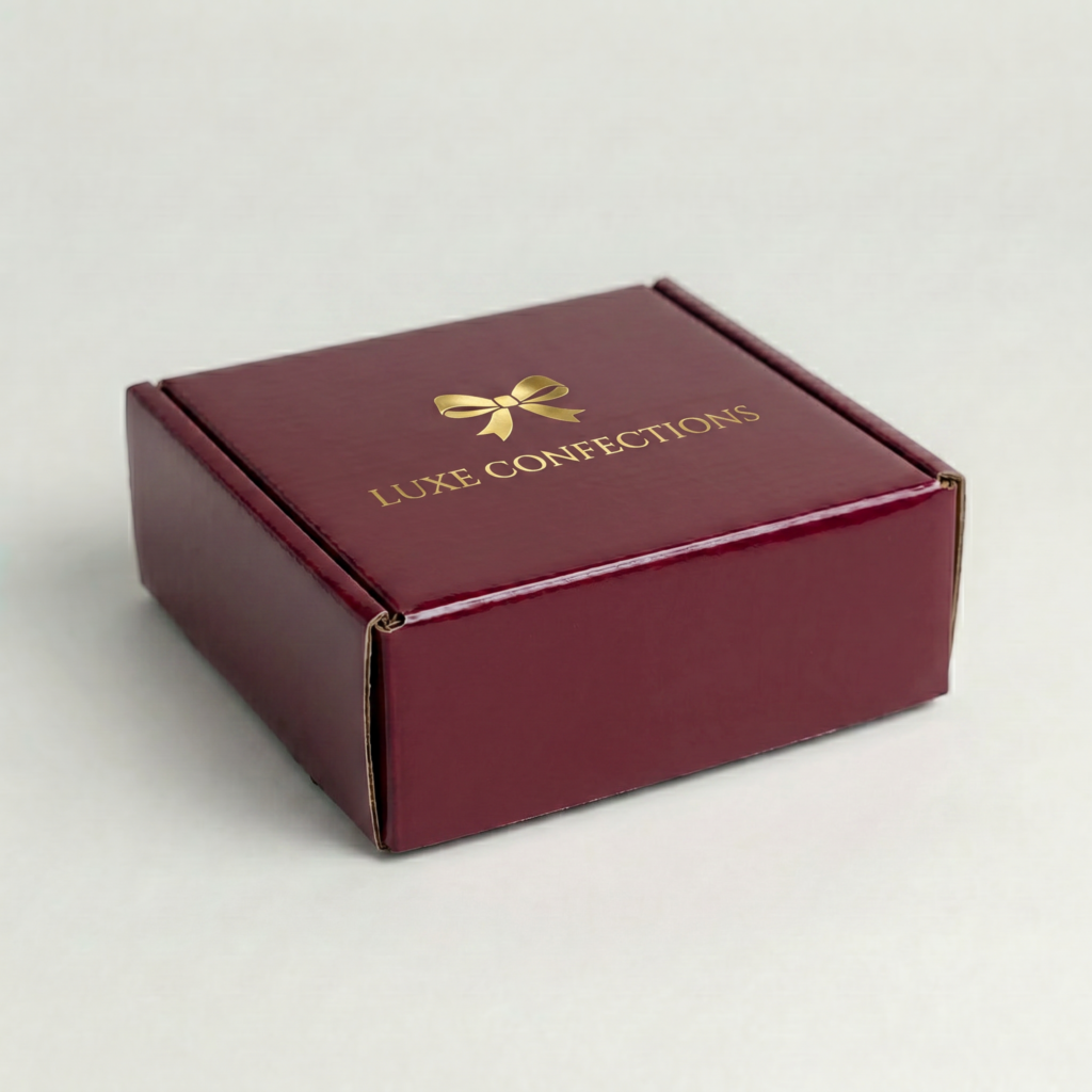 Self-Locking Mailing Box | 2mm White | 150L x 150W x 60H (mm)