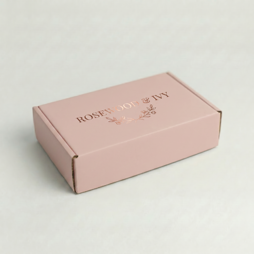 Self-Locking Mailing Box | 2mm White | 210L x 120W x 60H (mm)