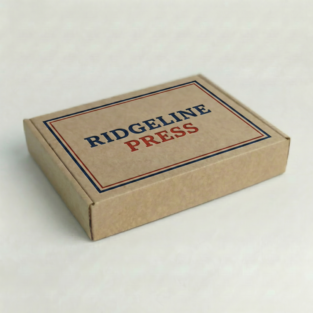A3 Self-Locking Mailing Box | 3mm Kraft Brown | 430L x 310W x 100H (mm)