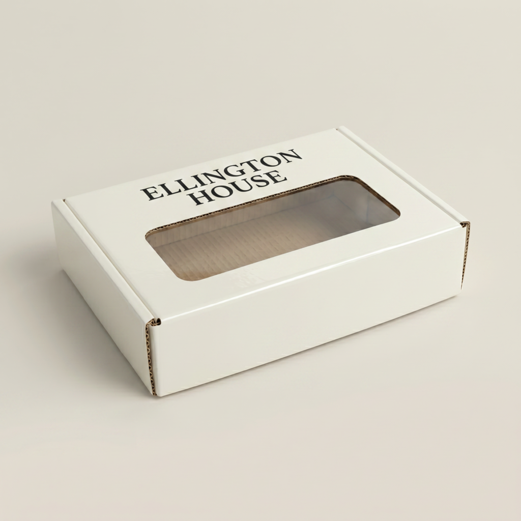 A4 Self-Locking Mailing Box | 2mm White | 310L x 225W x 100H (mm)