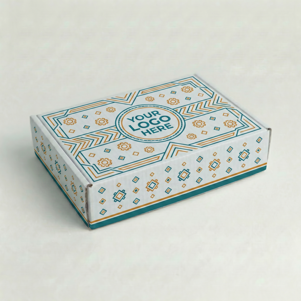 A4 Self-Locking Mailing Box | 2mm White | 310L x 225W x 100H (mm)