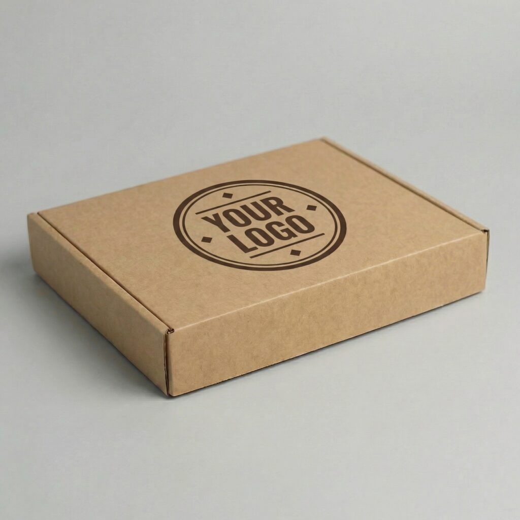 A4 Self-Locking Mailing Box | 2mm Recycled Brown | 310L x 225W x 50H (mm)