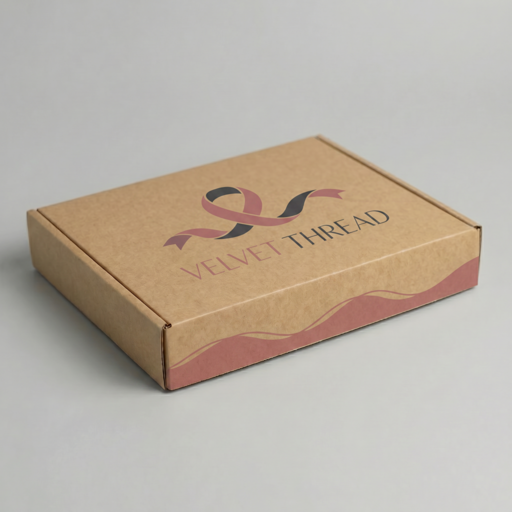 A4 Self-Locking Mailing Box | 2mm Recycled Brown | 310L x 225W x 50H (mm)