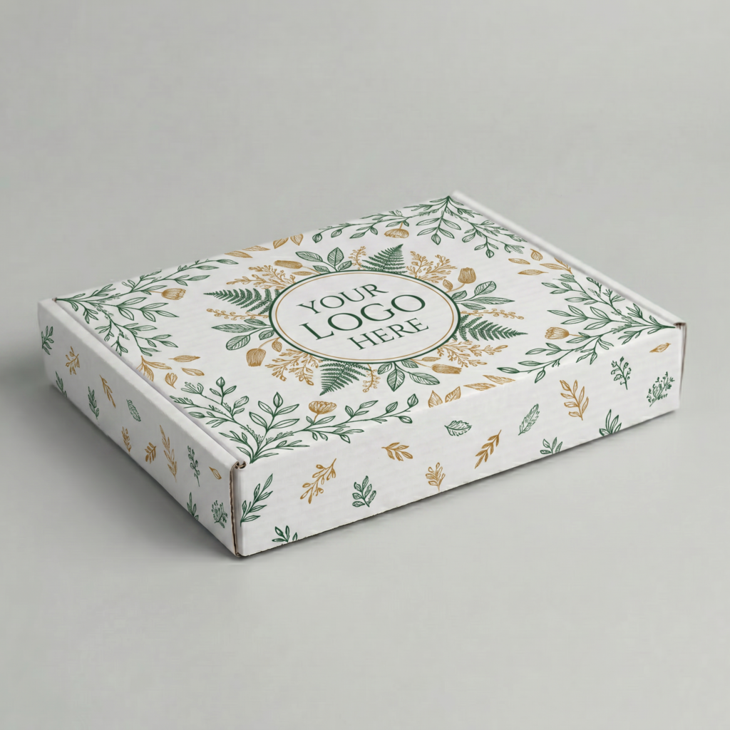 A4 Self-Locking Mailing Box | 2mm White | 310L x 225W x 50H (mm)