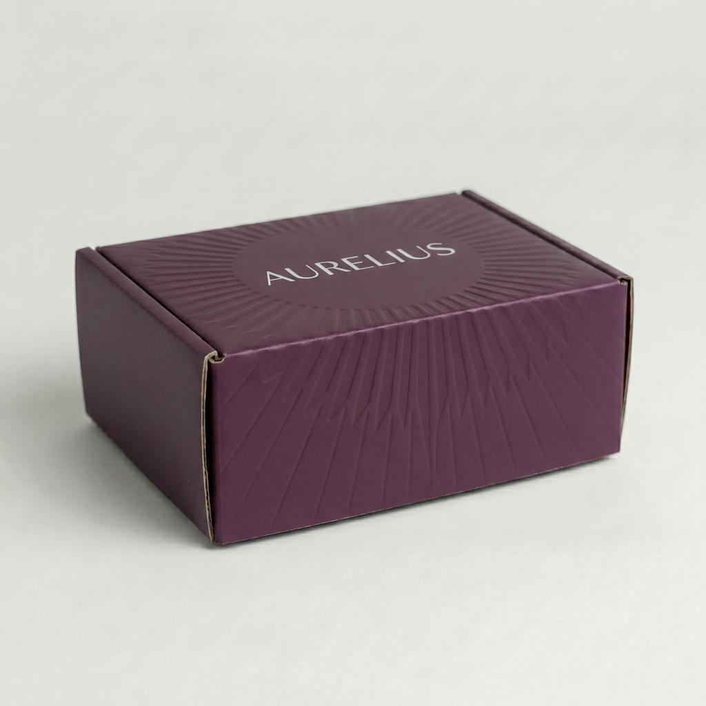 A5 Self-Locking Mailing Box | 2mm Recycled Brown | 225L x 155W x 50H (mm)