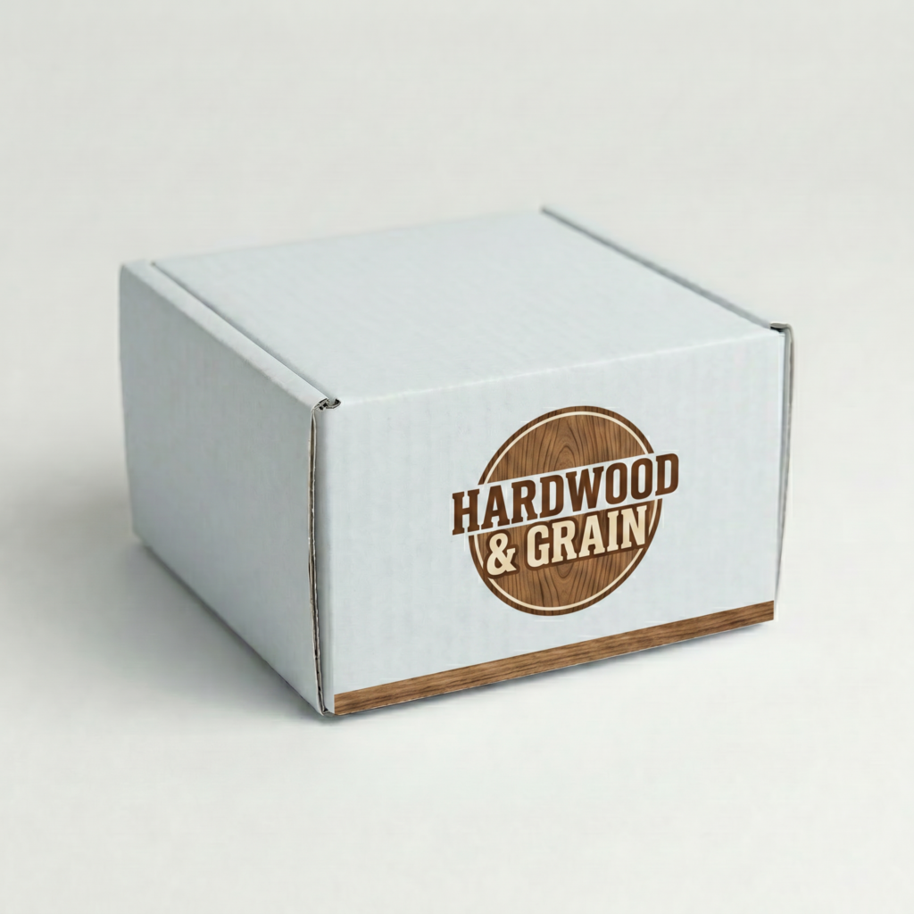 Self-Locking Mailing Box | Mug | 2mm White | 120L x 100W x 105H (mm)