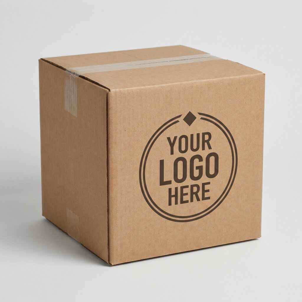 250mm Cube Cardboard Box | 3mm Kraft Brown | 250L x 250W x 250H (mm)