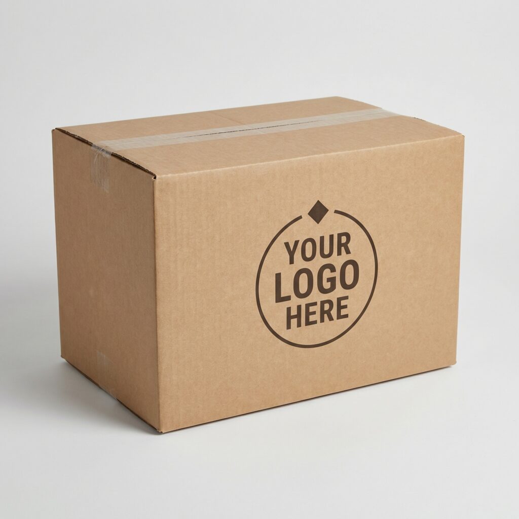 Cardboard Beer Box | 3mm Kraft Brown | 383L x 262W x 245H (mm)