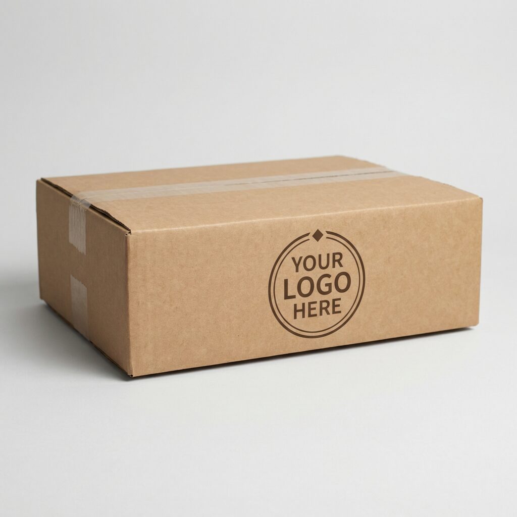 Manila Short Cardboard Box | 3mm Kraft Brown | 330L x 250W x 120H (mm)