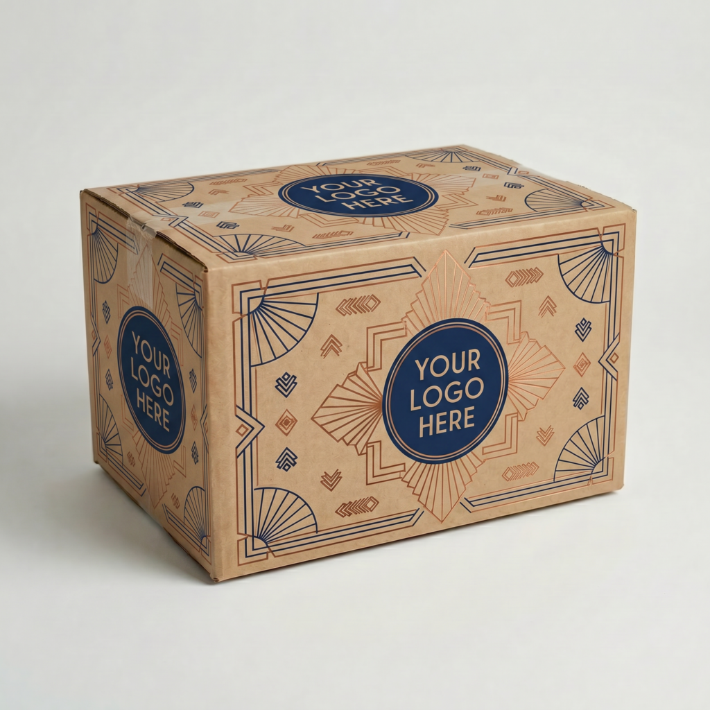 Square Utility Cardboard Box | 3mm Kraft Brown | 240L x 160W x 155H (mm)