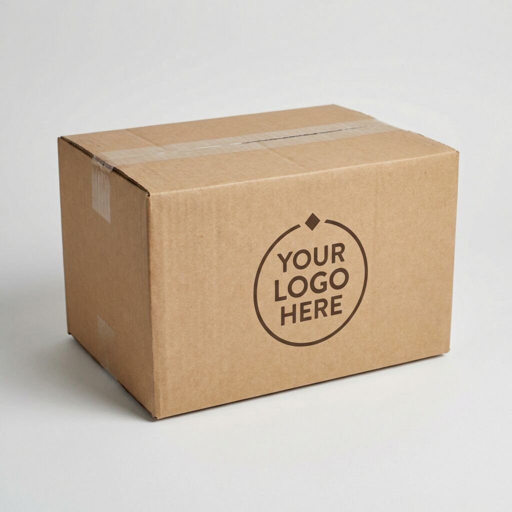Square Utility Cardboard Box | 3mm Kraft Brown | 240L x 160W x 155H (mm)