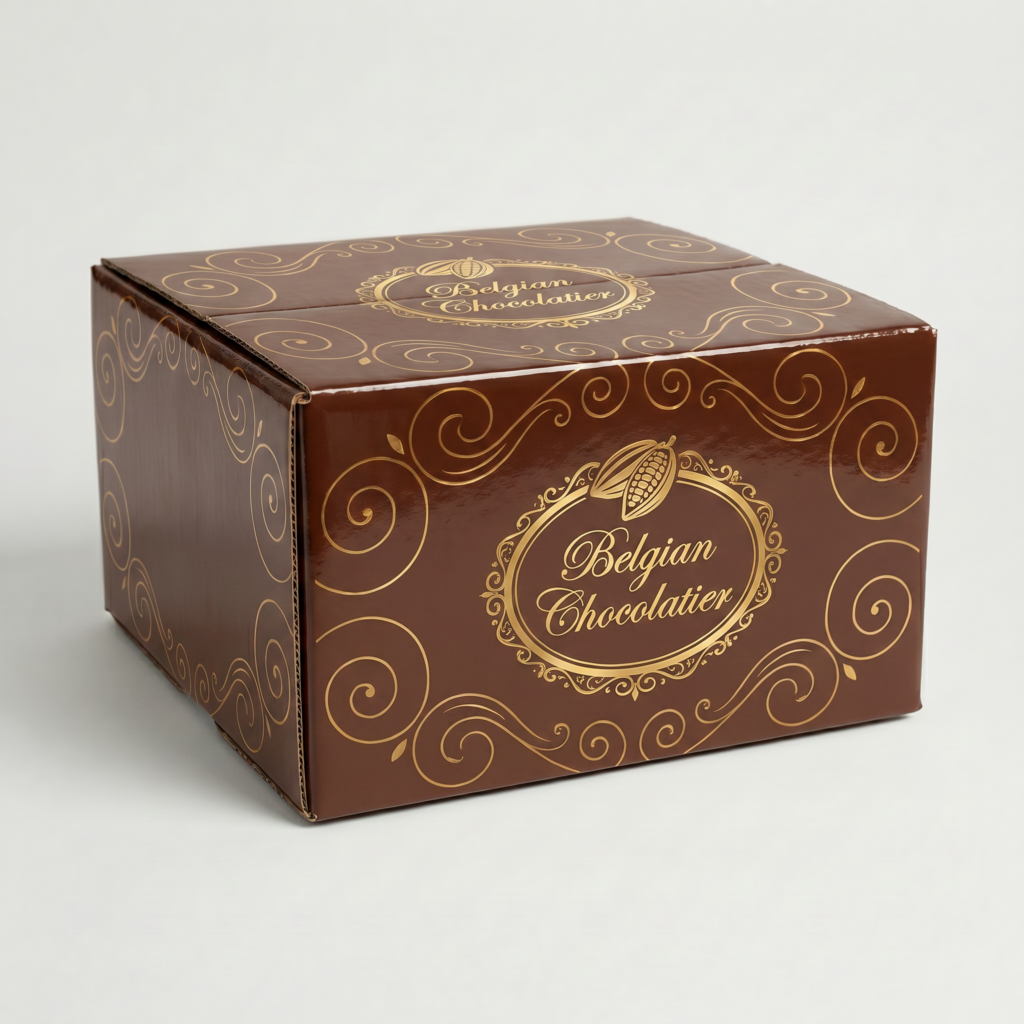 Square Cardboard Box (300mm Short) | 3mm Kraft Brown | 300L x 300W x 150H (mm)
