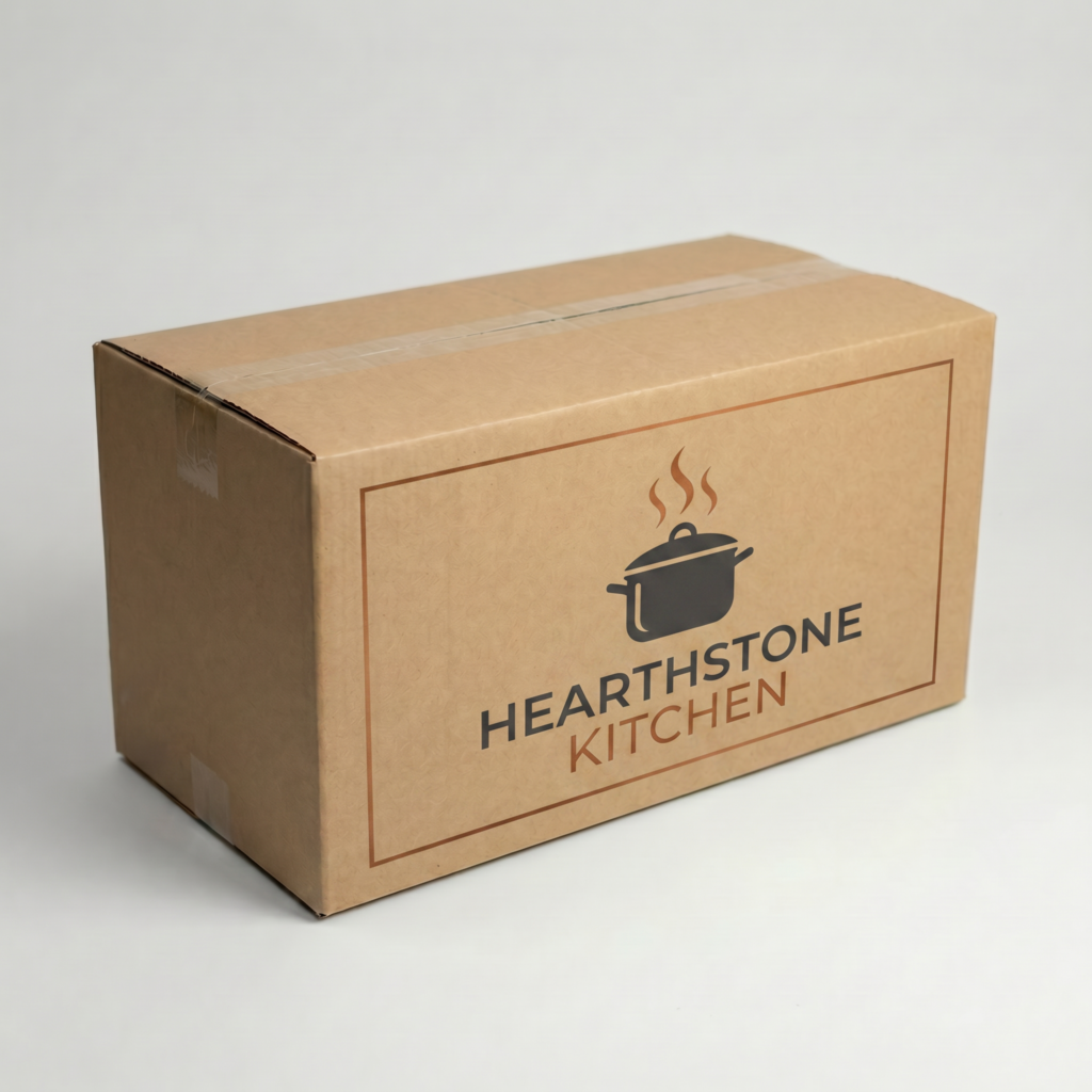 Large Cardboard Pot Box | 4mm Kraft Brown | 635L x 330W x 330H (mm)