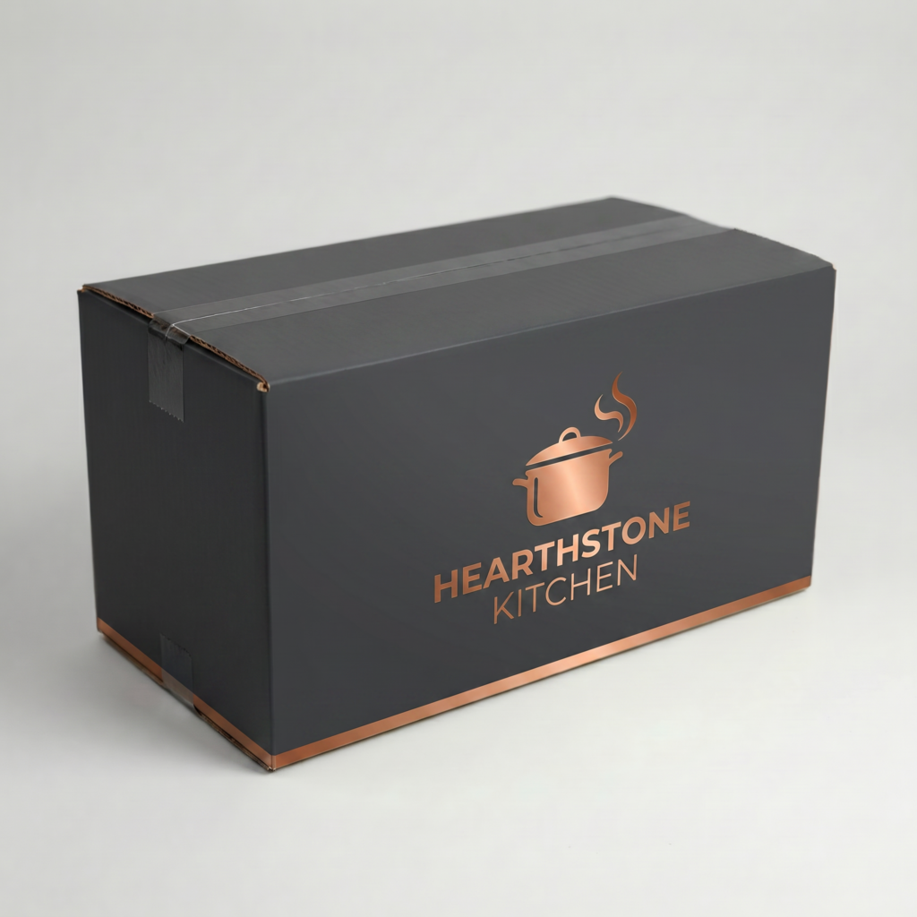 Large Cardboard Pot Box | 4mm Kraft Brown | 635L x 330W x 330H (mm)